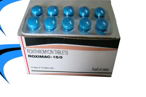 Roxithromycin Tablets 150mg By AMBROSIA REMEDIES (P) LTD.