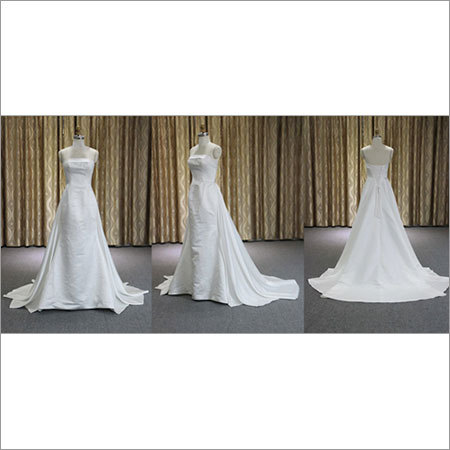 Strapless Bridal Gown