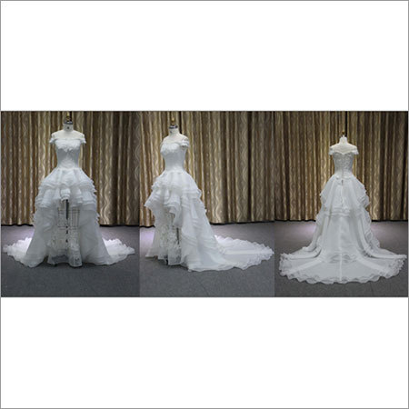 Princess Lace Organza Wedding Dresses