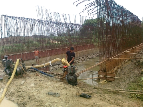 Bridge Construction no.17. Champadanga.Hooghly