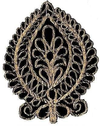 Designer Embroidery Butta