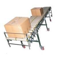 Expandable Roller Conveyor - 2000-4800mm Length, 600mm Width, Silver | Low Maintenance, Efficient Operation, Heavy-Duty Loading Capacity