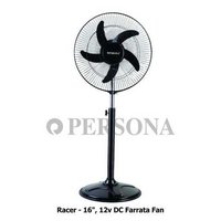 Racer - 16", 12v Dc Farrata Fan Blade Material: Plastic