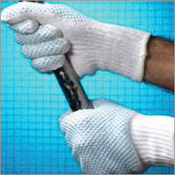Pvc Dotted Poly Hand Protection Gloves Gender: Male