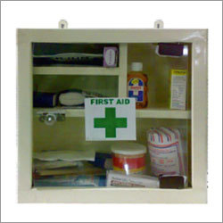 Ivory Metallic First Aid Box