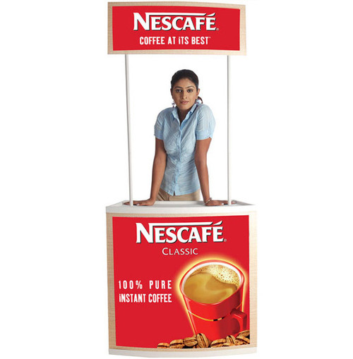 Pop Up Promotion Tables