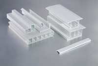 Upvc Door Profiles - Upvc, Variable Length, White | Water Resistance, Acoustic & Thermal Insulation, Flawless Design, Easy Fix, Seamless Finish