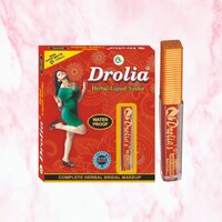 Drolia New Star Liquid Sindur - Herbal Formula, Waterproof, Red Shade | Complete Herbal Bridal Makeup For Adults, Versatile For Other Uses