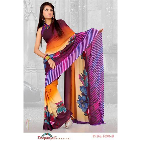 Designer Printed Sarees