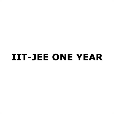 IIT-JEE One Year