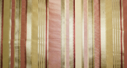 PINK DUKE SATIN STRIPES