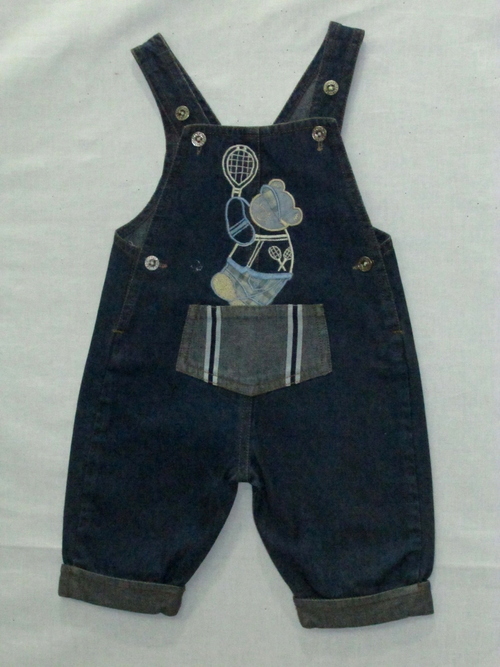 Kids Denim Fancy Dungaree
