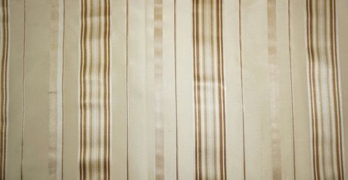 SEIDE BEIGE 681 SATIN STRIPES