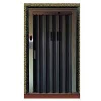 Perforated Collapsible Door