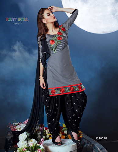 Multi Cotton Dress Material