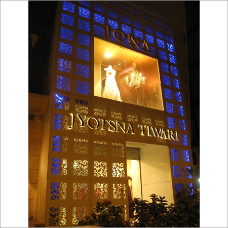 Showroom Exterior Designing Services