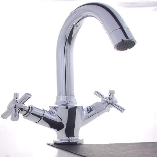 Center Hole Basin Mixer Fix Spout