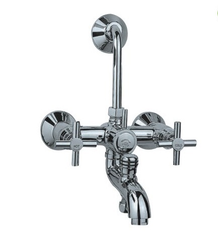 Wall Mixer Telephonic 3 in 1 With Flange
