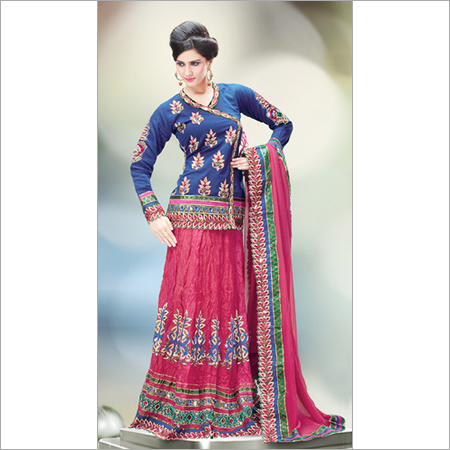 Kurti Style Lehenga