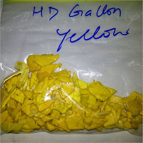 Yellow Plastic Granules