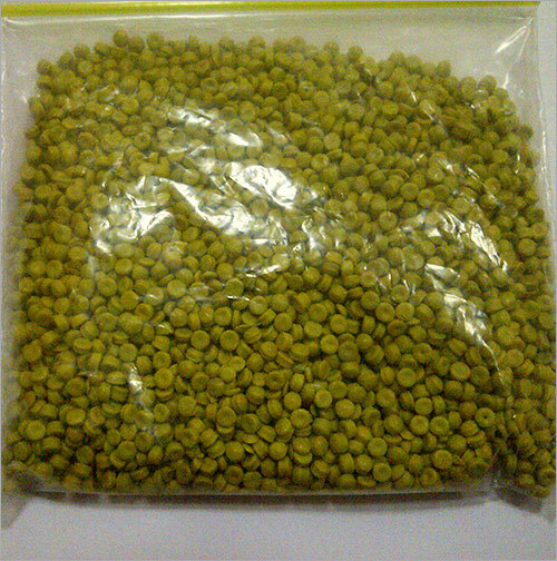 Yellow HDPE Plastic Granules