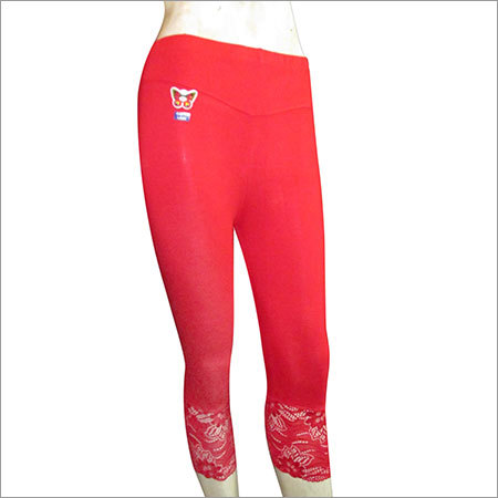 Red Ankle Leggings