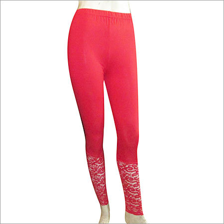 Pink Ankle Length Leggings
