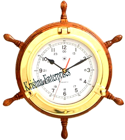 Nautical Wooden Clock