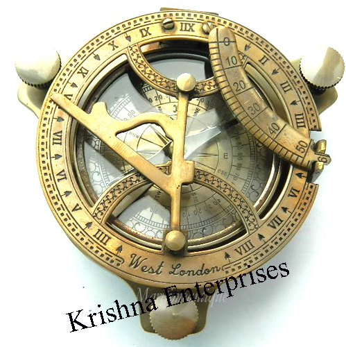 Antique Sundial Compass