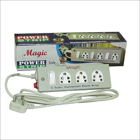 3 socket Metal Power Strips
