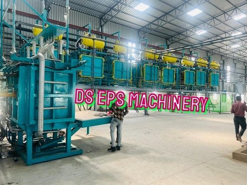 Eps Shape Moulding Machine - Color: Blue