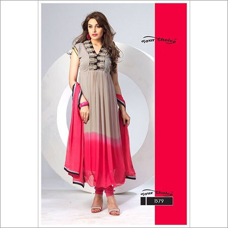 Unique Long Anarkali Suit