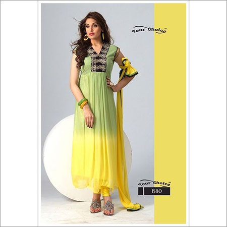 Unique Long Anarkali Suit