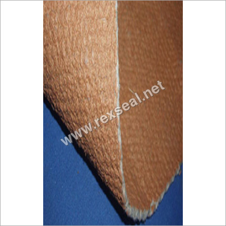 High Temperature Woven Vermiculite Coated Ceramic Fiber  Cloth
