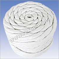 High Temperature Ceramic Rope - Braided / Twisted, 3 Mm To 100 Mm Width | Low Thermal Conductivity, Thermal Shock Resistant, Inconel Wire Reinforced