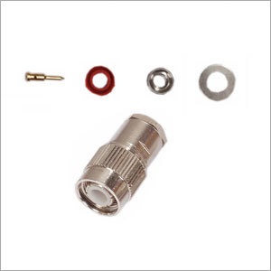 TNC Plug Industrial (Crimp Type) (PTFE)