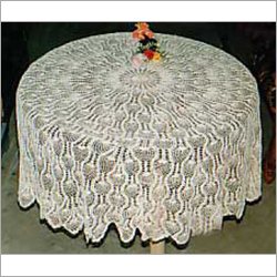 Chrochet Round Table Cloth By PADMAVATHI HANDICRAFTS