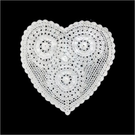 Handmade Crochet Heart Flaour  Motifs