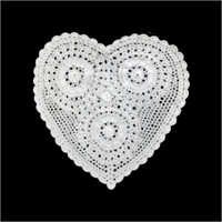 Handmade Crochet Heart Flaour Motifs