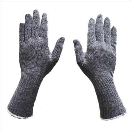 Cotton Knitted Hand Gloves