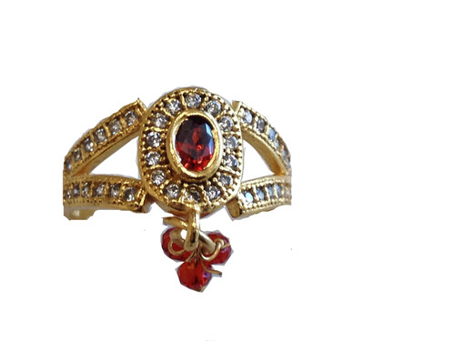 Designer Wedding Ring With Stones.