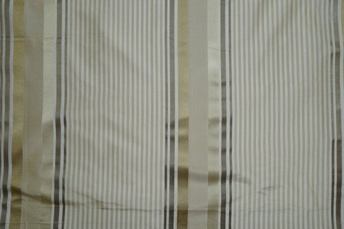 513/ cream satin stripes