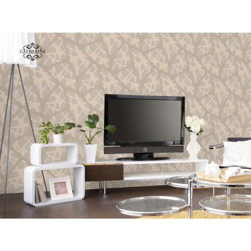 Rectangular Dustproof Cathrine Wallpaper For Wall Decoration