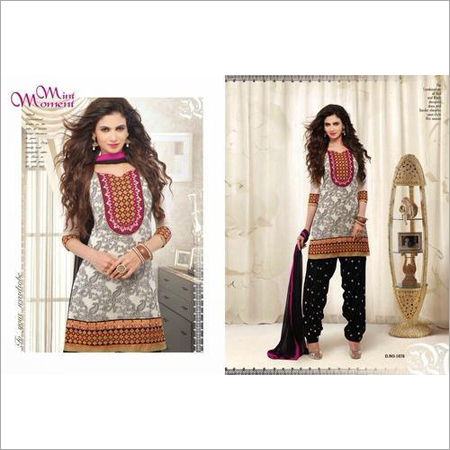 Patiyala House Suit - Cotton, Multiple Colors, Embroidered | Shrink-Resistant, Colorfast, Durable, Comfortable
