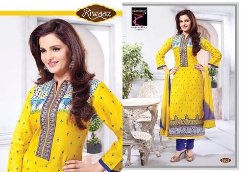 Printed Cotton Salwar Kameez