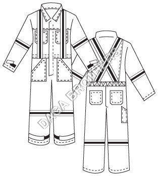 Factory Coverall Workwear Fabrics