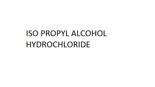 Iso Propyl Alcohol Hydrochloride