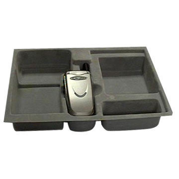 Thermoformed Flocking Packaging Cutlery Trays