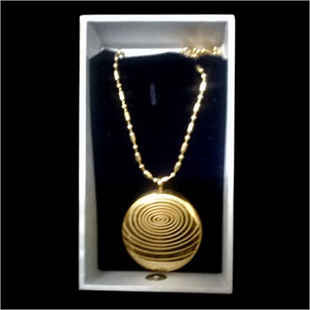 Biomagnetic Gold Pendant