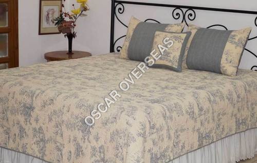 100% Cotton Quilted Bed Spread